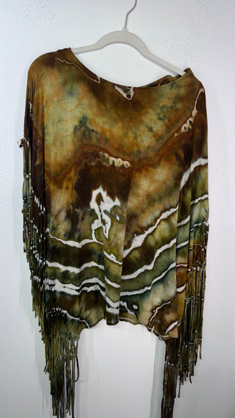 Medium (but fits up to 4x) Janis Fringe Tunic