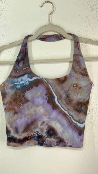 Large halter crop top