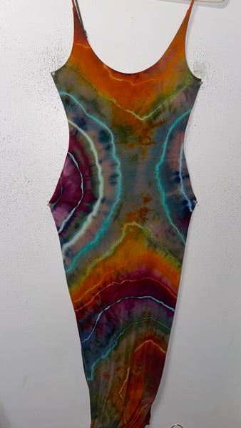 Large Vixen Maxi dress New Slit Version