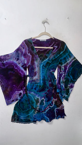 31" Small/Medium ( could fit large) High Vibration Wrap ultra MINI Dress