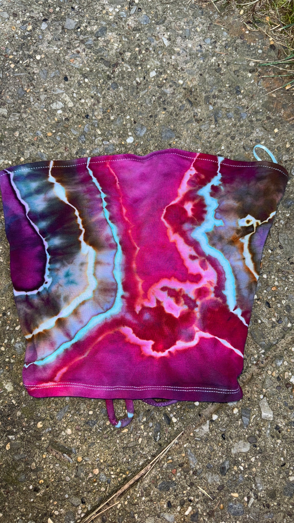 Medium emily sedona lace up tube top