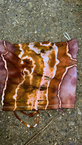 large emily sedona lace up tube top