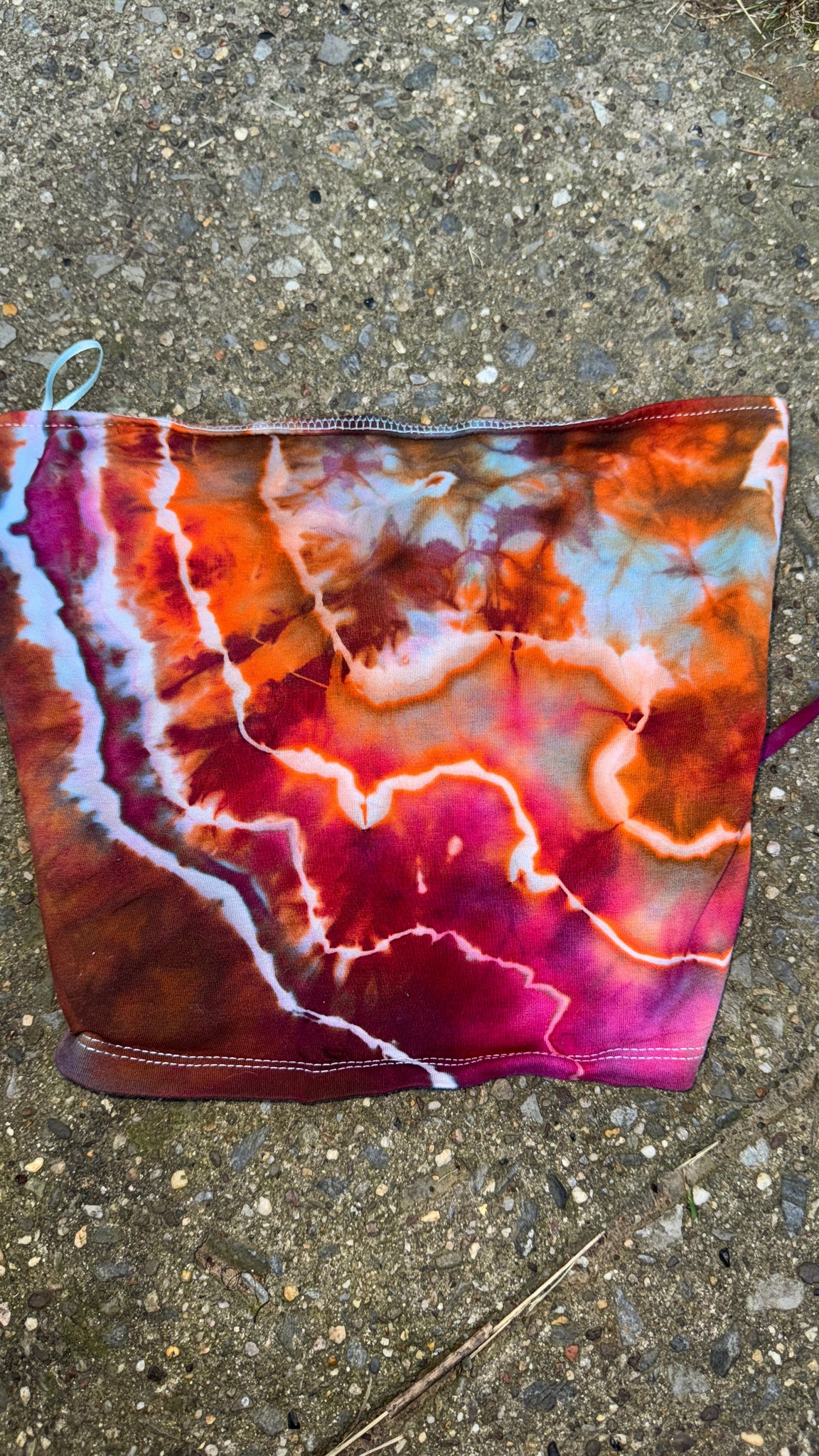 large emily sedona lace up tube top