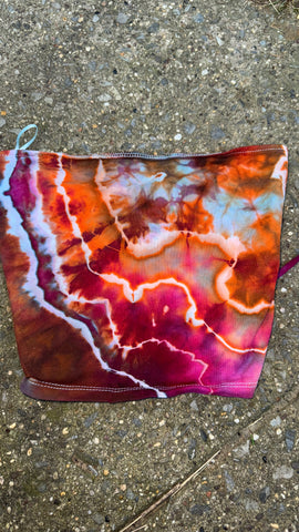 large emily sedona lace up tube top