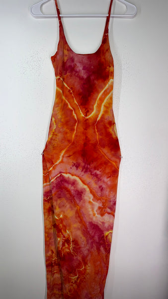 Large Vixen Maxi dress New Slit Version (can fit medium, even small if you want comfier)
