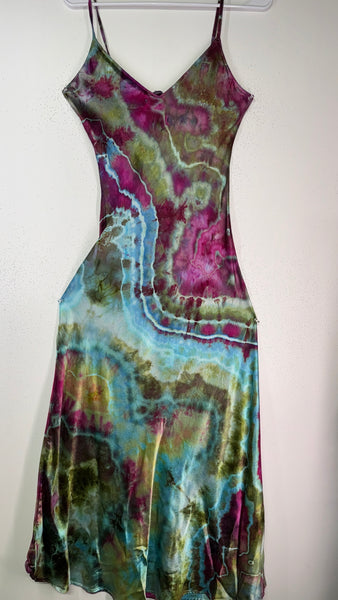 Small Silky  Iridescent Dress, (discounted, please read)