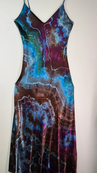Medium Silky Iridescent Dress, (discounted, please read)