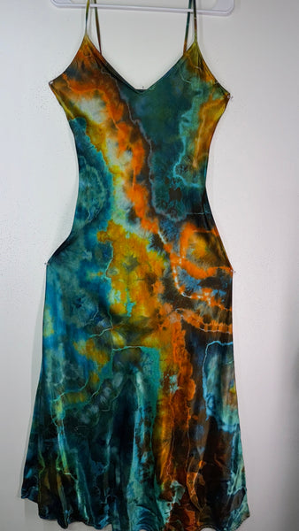 Medium Silky Iridescent Dress, (discounted, please read)