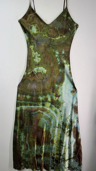 Medium Silky Iridescent Dress, (discounted, please read)