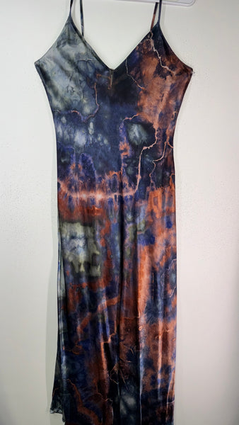 XL Silky  Iridescent Dress, (discounted, please read)