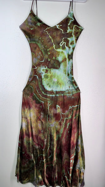 Small Silky  Iridescent Dress, (discounted, please read)