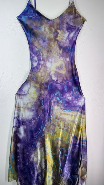 Small Silky  Iridescent Dress, (discounted, please read)