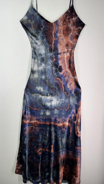 Small Silky  Iridescent Dress, (discounted, please read)