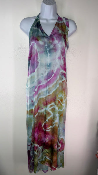 Small Silky Moonstone Halter Dress