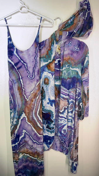 Small Vixen Dress & small/medium pocket goddess robe