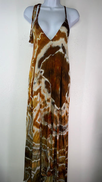 XL Silky Moonstone Halter Dress