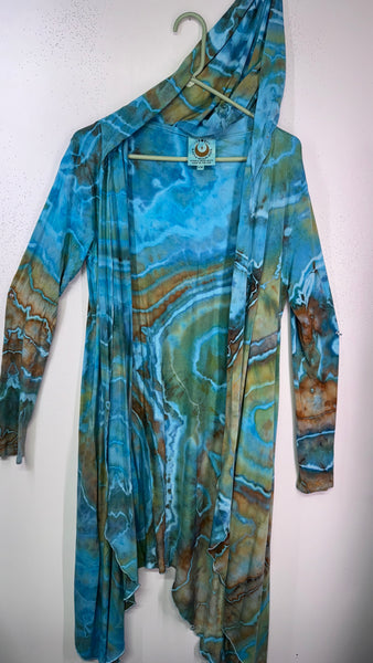 Large/XL  (would fit XL) goddess Robe with hood & POCKETS