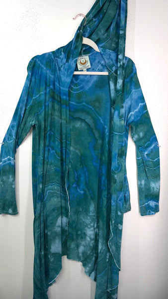 2XL/3XL  (would fit 4XL) Goddess Robe with hood & POCKETS