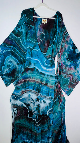 2xl/3xl High Vibration wrap dress (could fit 4xl) (60") discounted please read