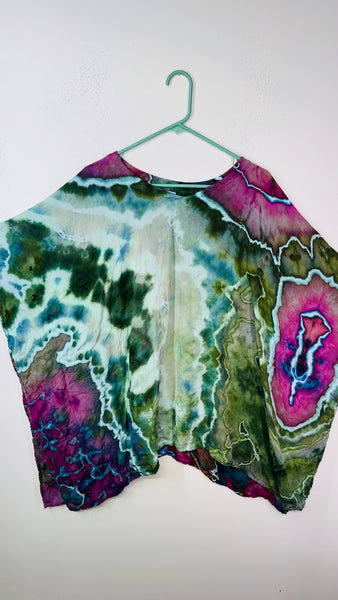 one size fits up to 4x mini kaftan