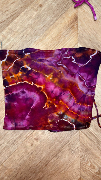 large emily sedona lace up tube top