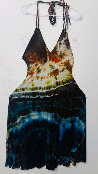 One Size fits up to 1XL Halter dress