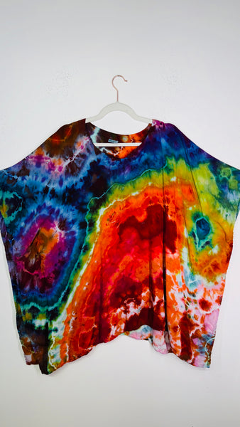 one size fits up to 4x mini kaftan