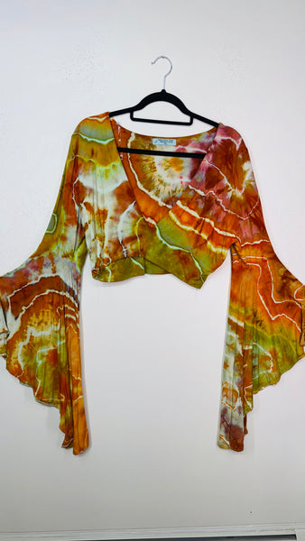 3XL Daisy Jones Bell Sleeve Crop