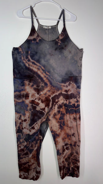 L/XL Mountain Girl Pocket Jumpsuit