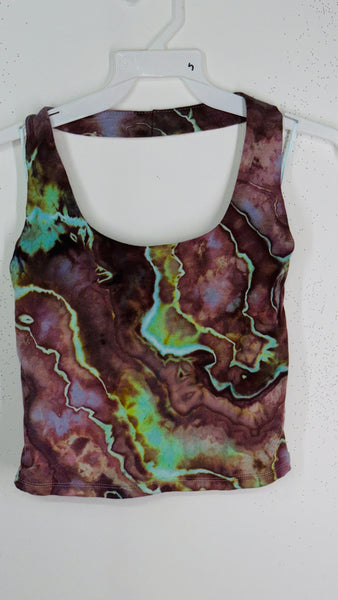 Large halter crop top