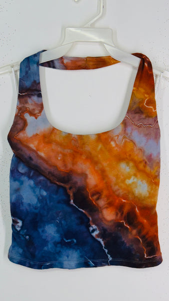 Large halter crop top