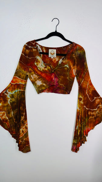 Daisy Jones large Bell Sleeve Crop (good for medium too)