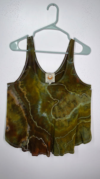 Large in the flow tank top (could fit xl too)