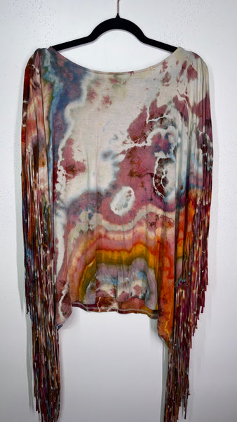 Small (but fits up to 3x) Janis Fringe Tunic