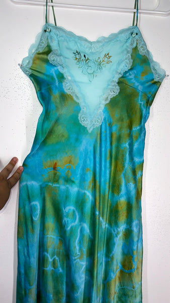 Small Solstice Silk Slip (C cup& up: SIZE UP!)