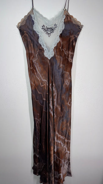 Large Solstice Silk Slip (C cup& up: SIZE UP!)