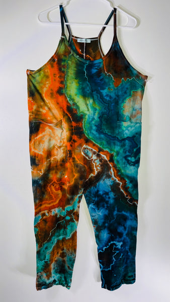 L/XL Mountain Girl Pocket Jumpsuit