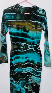 Large Cotton Slit Dress