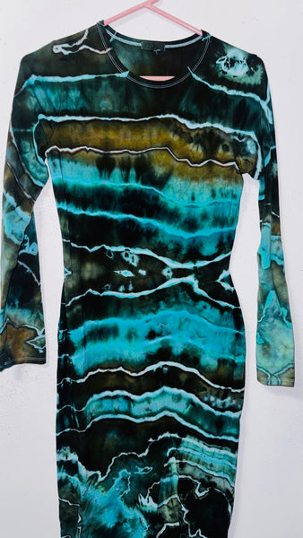 Large Cotton Slit Dress