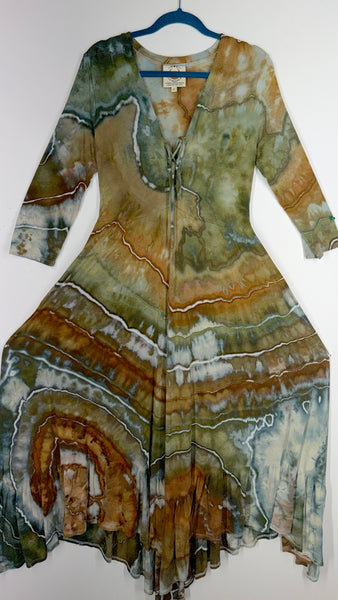 Small Moon Pocket Dress (runs large)