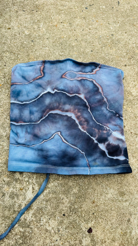 Small lace up tube top
