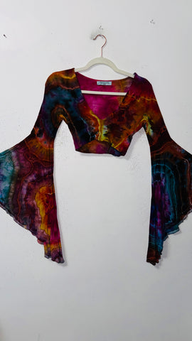 Daisy Jones Small Bell Sleeve Crop (discounted, please read)