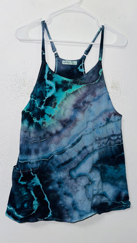 Small Play Date Dress with pockets and built in romper