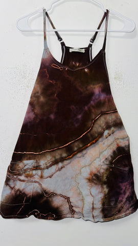 Medium Play Date Dress with pockets and built in romper