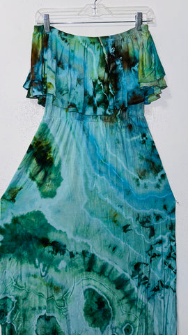 Large Grace Off shoulder Maxi Dress