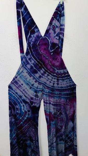 Small  JLO Jumpsuit (halter, backless