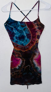 Small Lunar Lace up back Mini (it's like a short eclipse!)