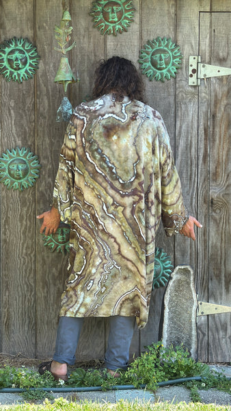 One Size fits up to 6XL Kimono w/ sash and pockets, unisex!