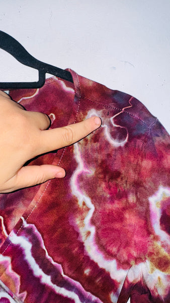 Large/XL ( could fit 2xl) High Vibration Wrap conservative MINI Dress 36" (discounted)