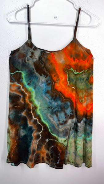 Flowy Dusk Slip  A-Line Mini, One size fits up to xL
